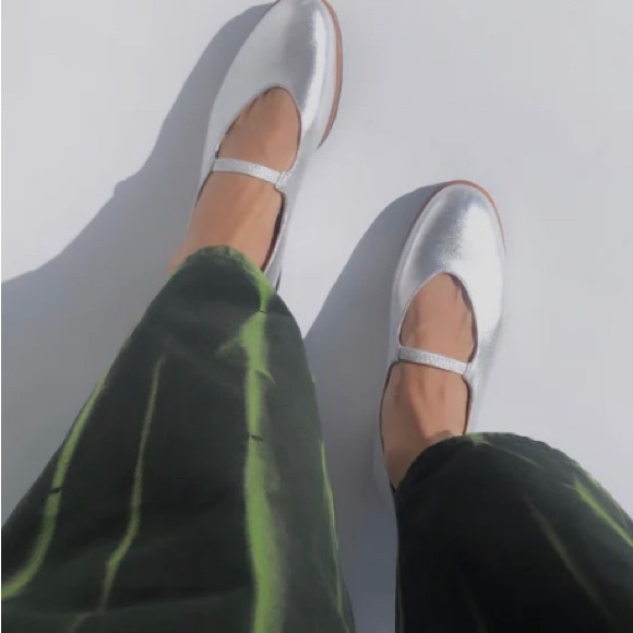 For Zora Silver Ballet Wedge size 10 - Picture 3 of 11